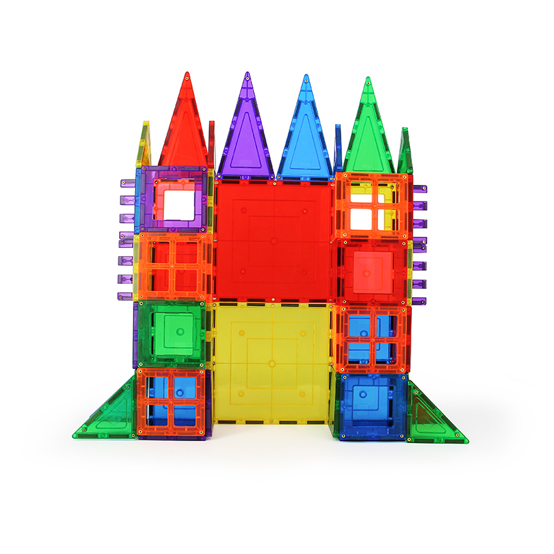 2021 Giromag stem toys Diy craft kits magna tiles toys for child educational magnetic building blocks 100pcs