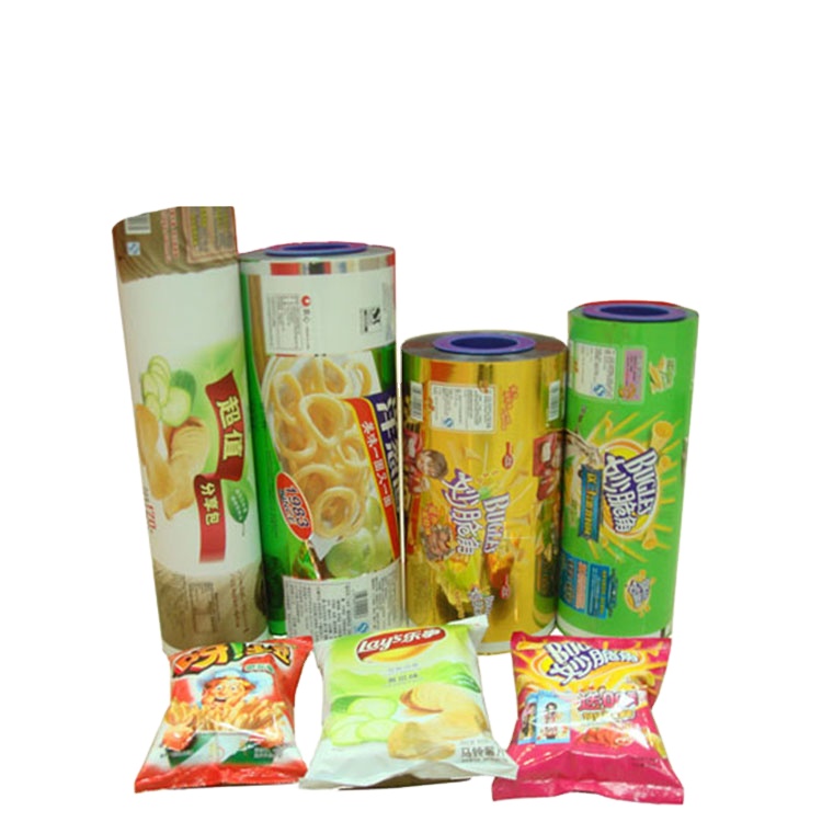 Strict quality control supplier laminated potato chip packaging roll film