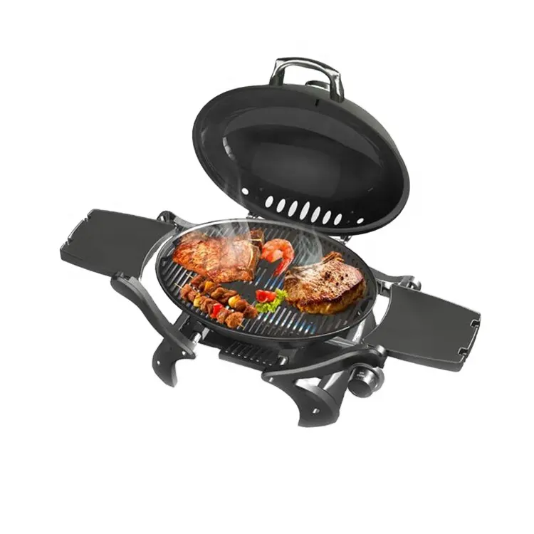 High Quality Professional Steel Tabletop Portable BBQ Gas Grill for Counter Top Propane Barbecue