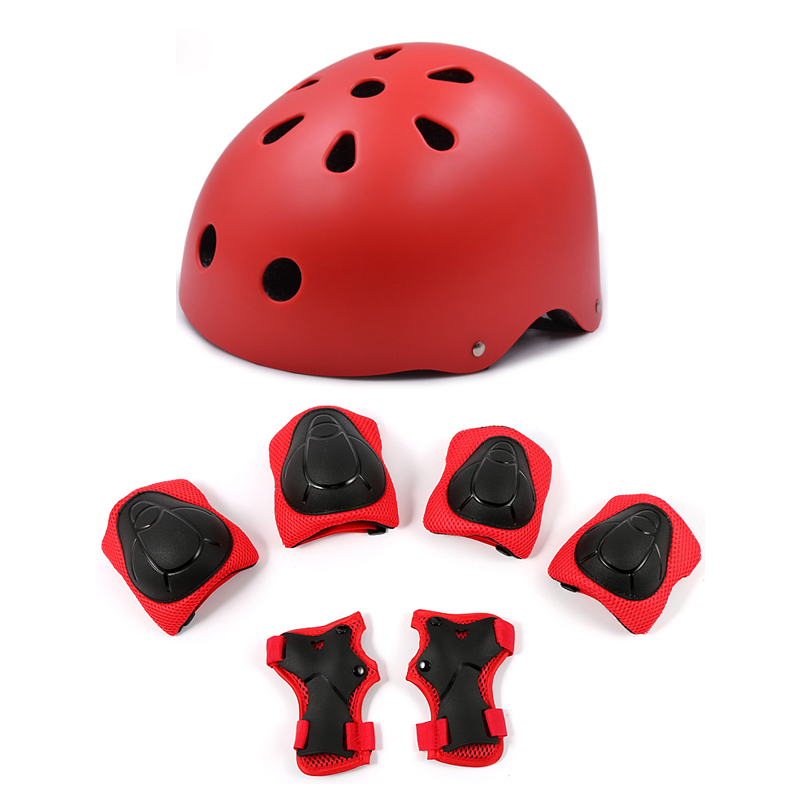 Wholesale Suit MTB Bike Helmet Kids/Adults Outdoor Roller Skating Helmet for Men Women Sport Helmet protective Accessory Set