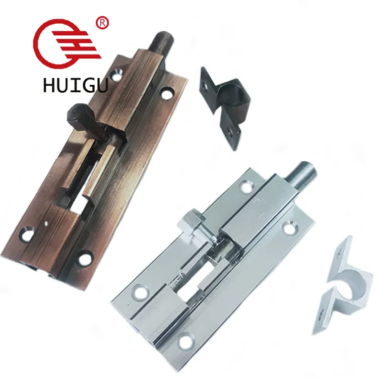 Rectangle Slide Bolt Door lock Window Lock Custom stainless steel bolt door lock