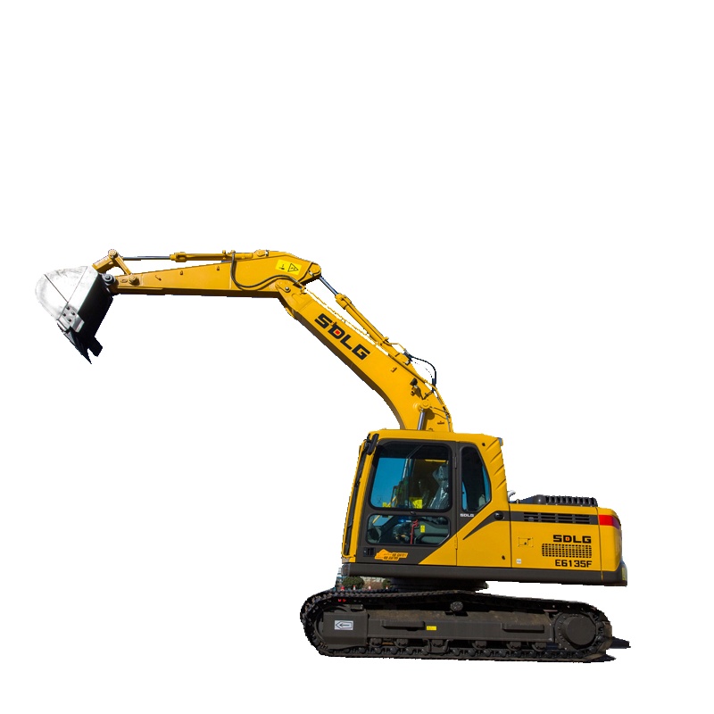 SDLG 6135F китайский известный бренд компактный экскаватор 13,5тонн мини электрический экскаватор для продажи