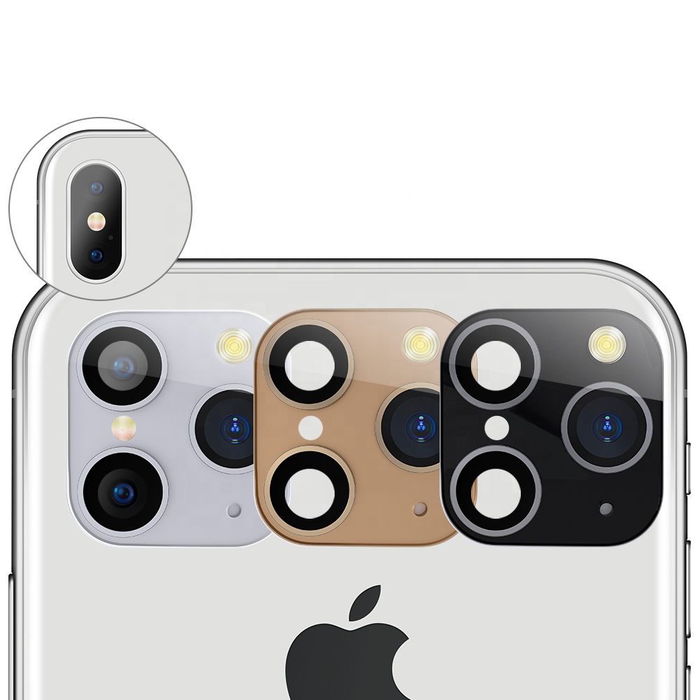 Металлическая Анти-Царапины пленка для экрана iPhone x секунд изменение 11 pro камера объектив среднего класса против царапин для iPhone х чехол для камеры