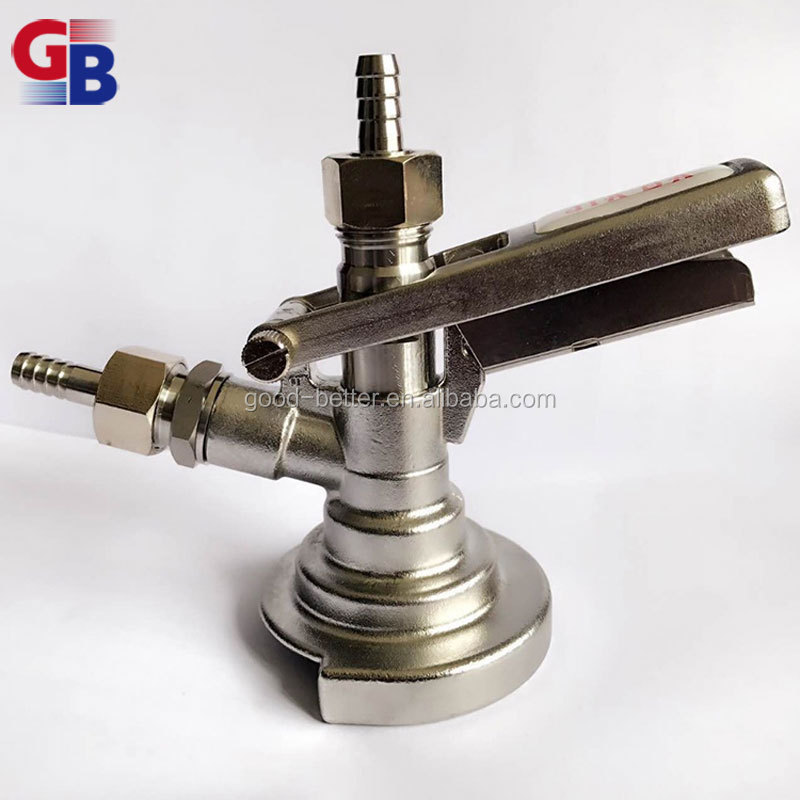 GB горячая Распродажа G5/8 резьба 304 нержавеющая сталь M System keg копье соединитель