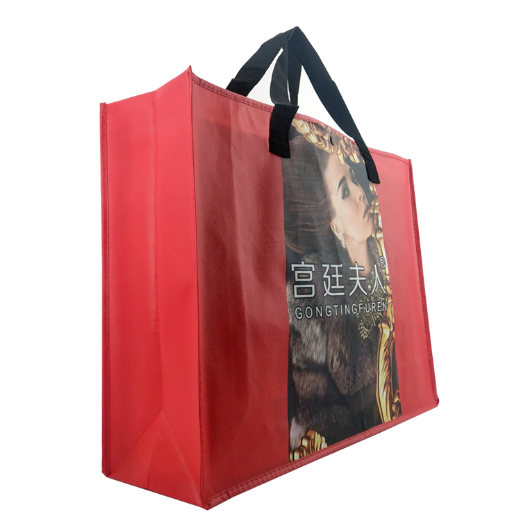 La Bolsa De Tela Sin Tejer Ecological Logo Custom Polypropylene Reusable Tote Fabric Non-Woven Bag