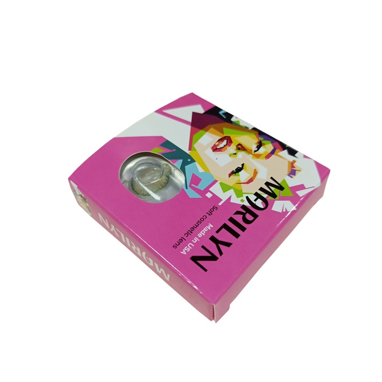 2021 New Cosmetic Eye Contact Lenses Case, Contact Lens Case Box