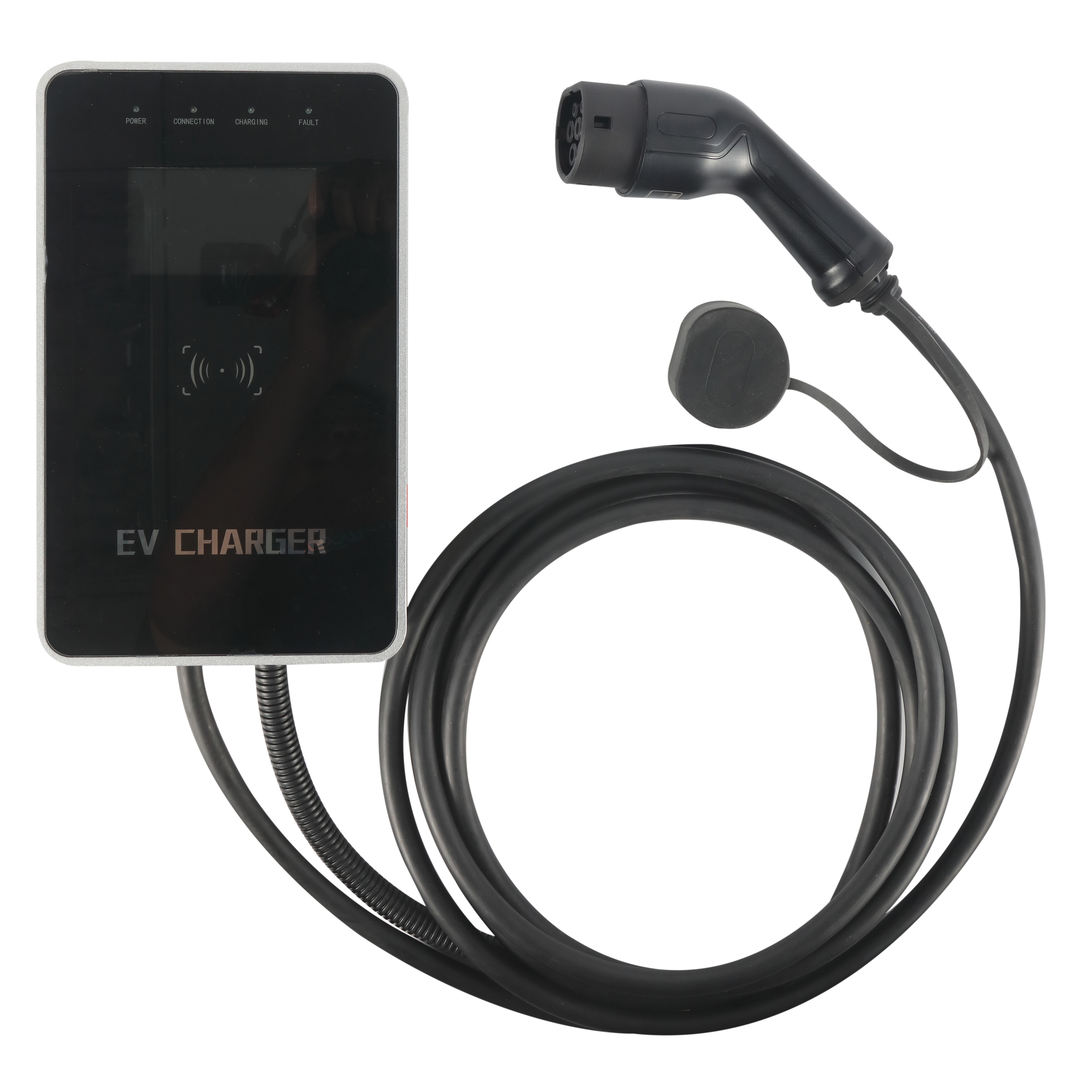 Зарядное устройство для смартфонов Mario-EV type 2, 7 кВт, 32 А, 220 В переменного тока, 4,3 дюйма, светодиодный ЖК-экран, зарядная станция IEC ev, зарядное устройство для электромобилей