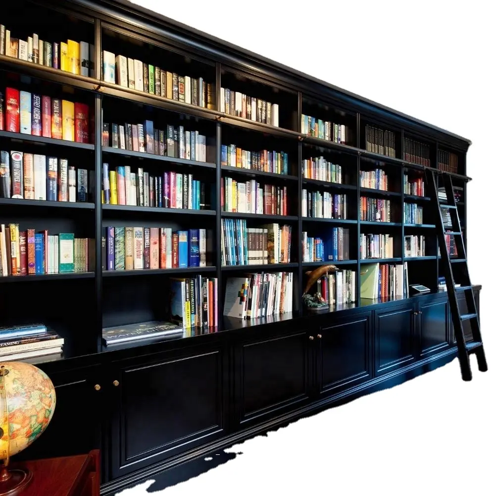 Деревянный книжный шкаф на заказ