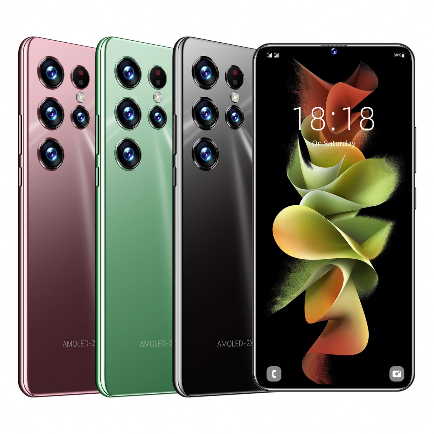 Смартфон S22 Ultra, 6,8 дюйма, 16 + 512 ГБ, две SIM-карты