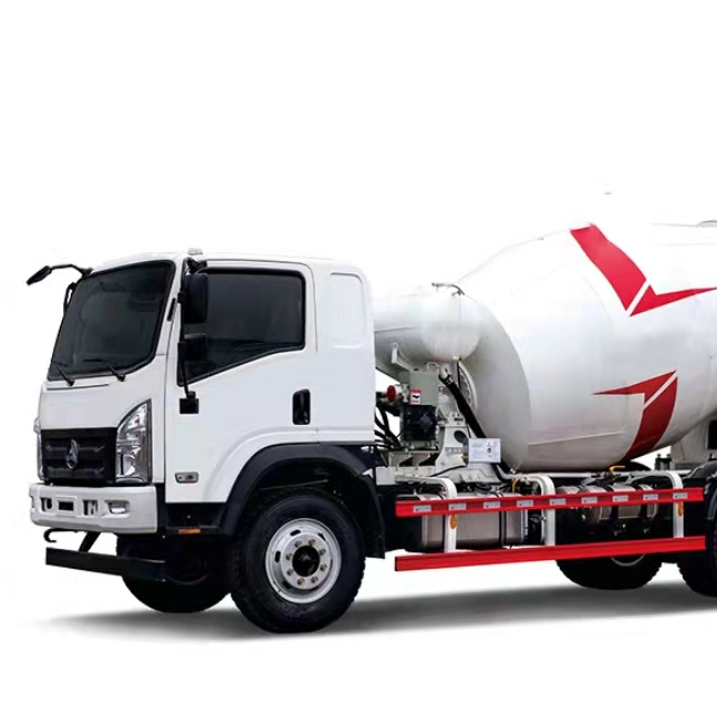 China Top Brand 8010KG SY206C-8Y( v ) 6Cbm Mini Concrete Mixer Truck with Parts on Sale