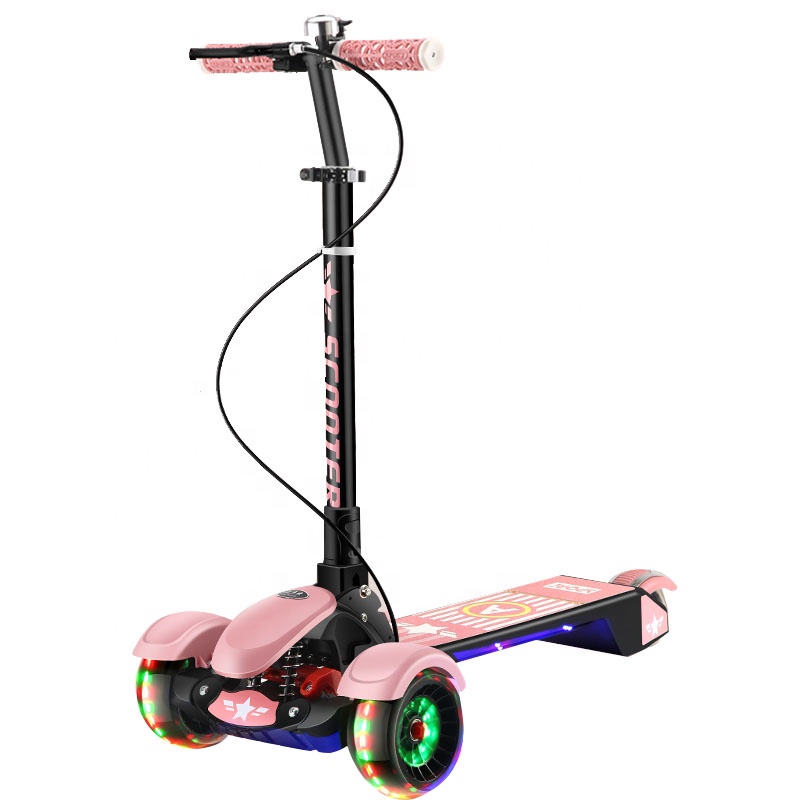 Hot Sell police style 3 wheels Children Kids Scooter can be folded