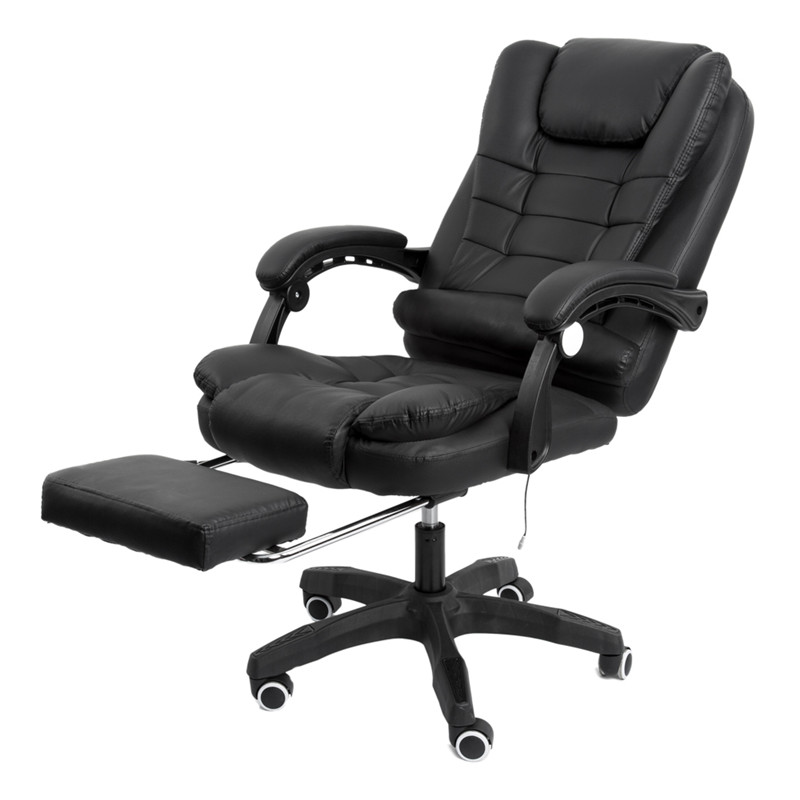 Cheap Leather Luxury Executive Ergonomic Recliner Massage Wheels Swivel Office Furniture Executive office Chair