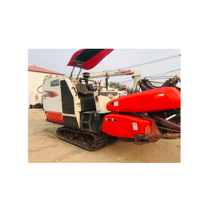 Многофункциональный б/у комбайн Kubota 758Q, комбайн для пшеницы и изнасилования