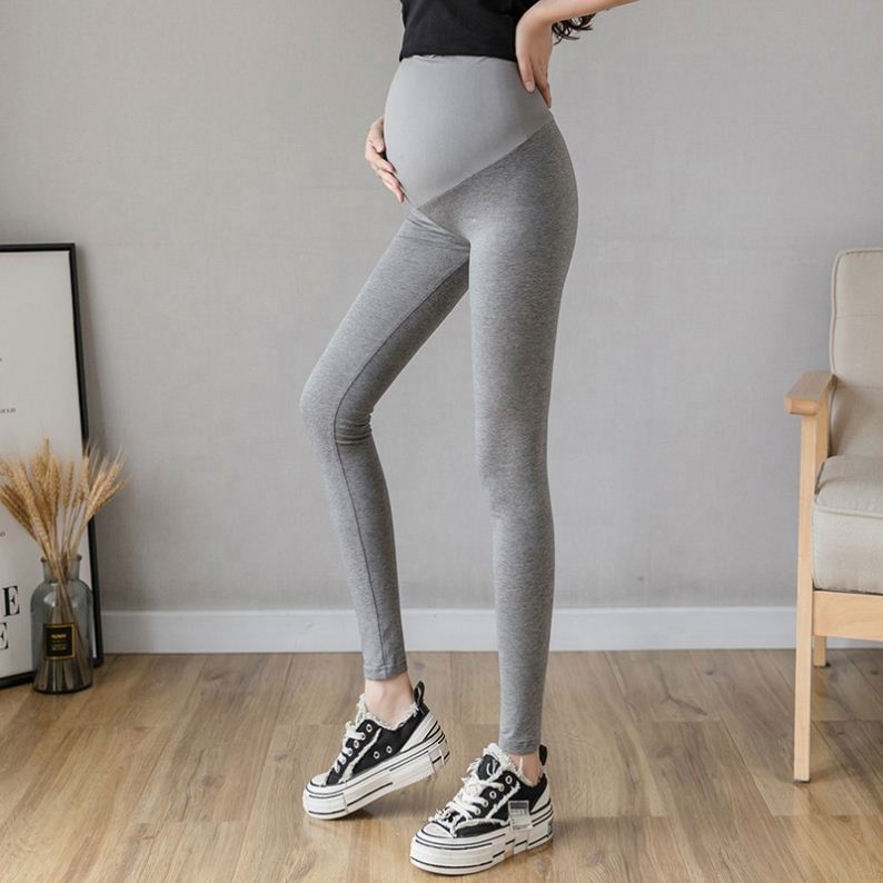DR.G.TC Maternity Leggings Low Waist Cross Belly Lift Yoga Exercise Cropped Pants