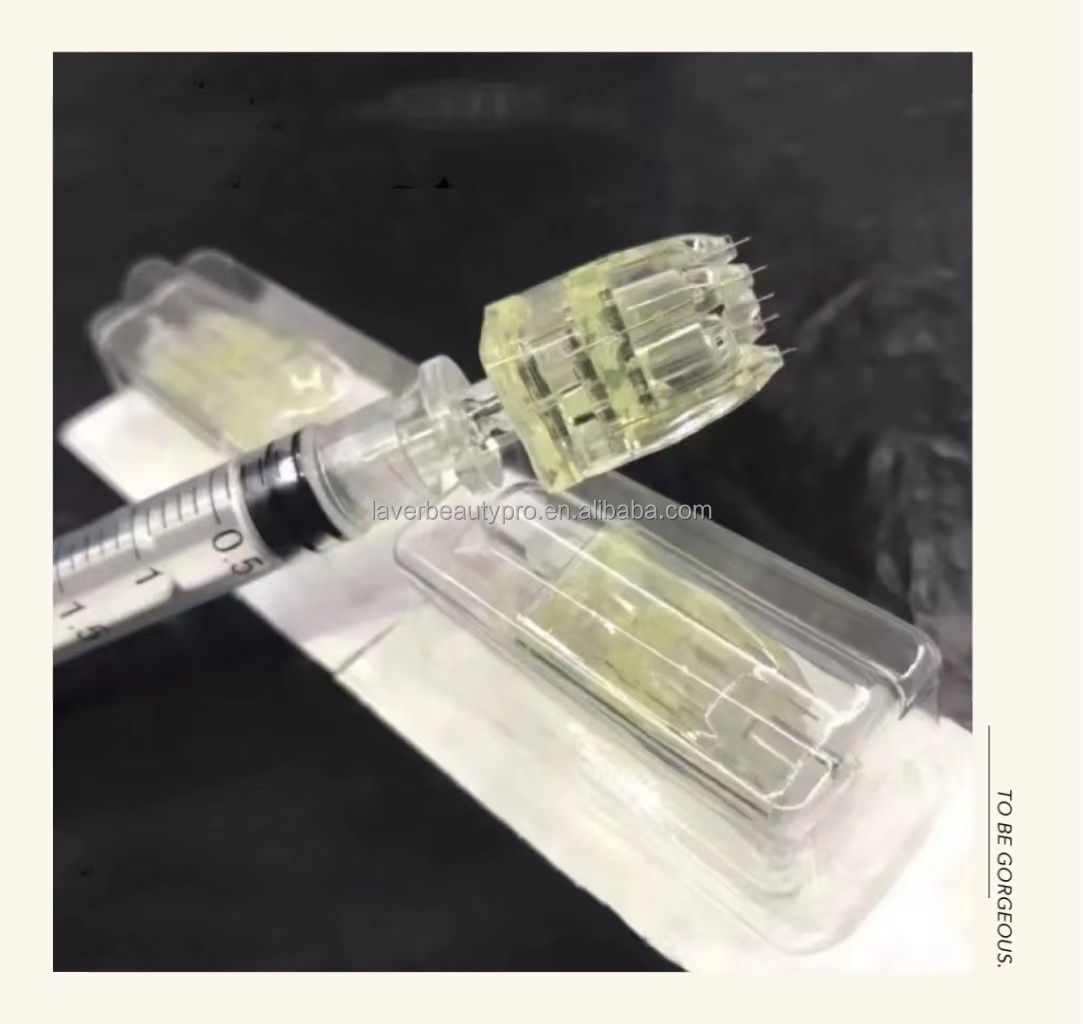 Multi Needle 5 Pins For Sodium Hyaluronic Injectable Fillers For The Face Injection Needle 32G 1.5mm