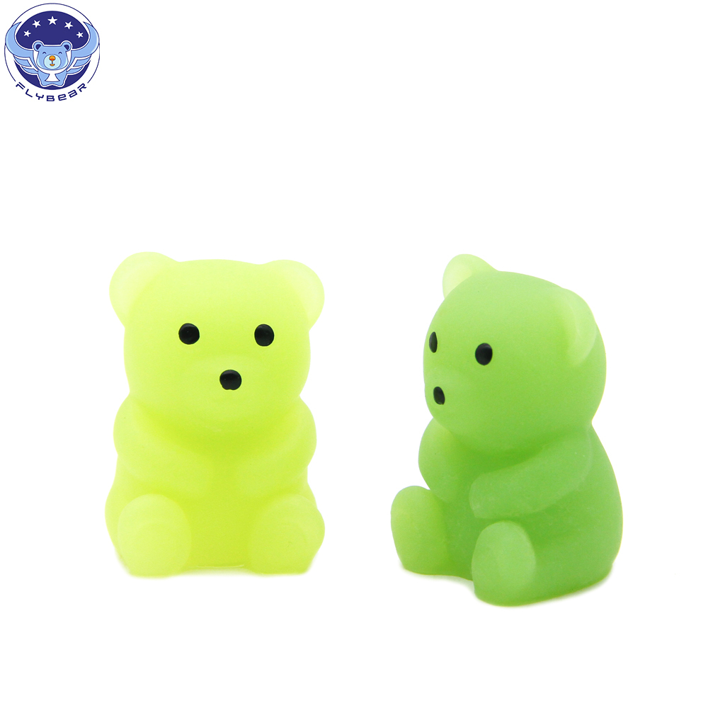 2023 Customize Temperature-Change TPR Stress Relief Toy Decompression Soft Squeeze Bear Fidget Toy