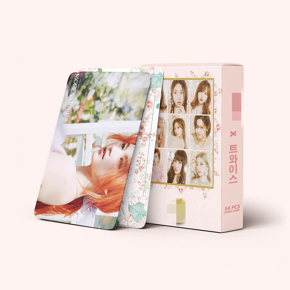 54 шт./компл. Kpop двойная Ins карта Фотокарта Lomo Card