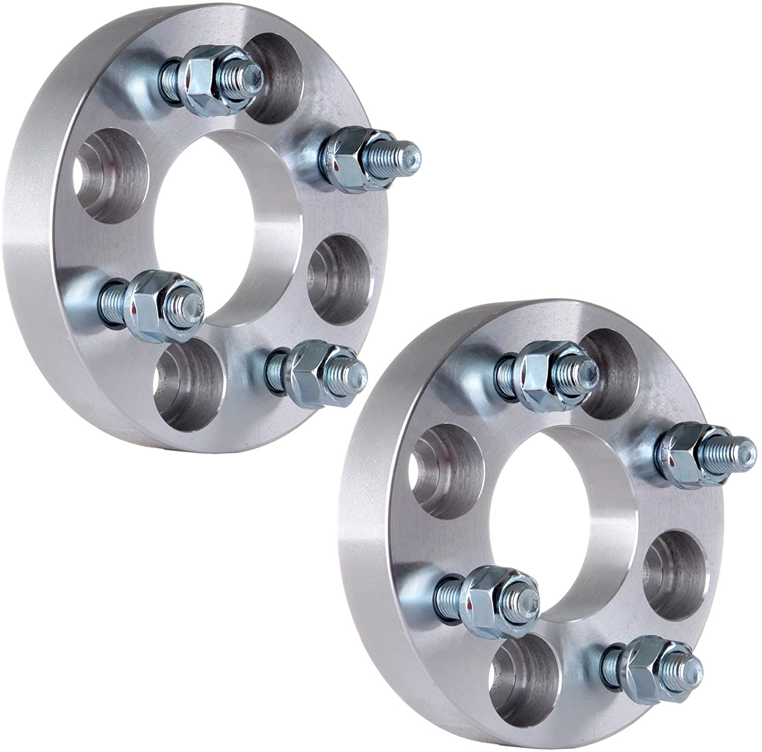1" Car Wheel Spacers Adapters 4x100 to 4x100 4 Lug Fit for with 12x1.5 Studs