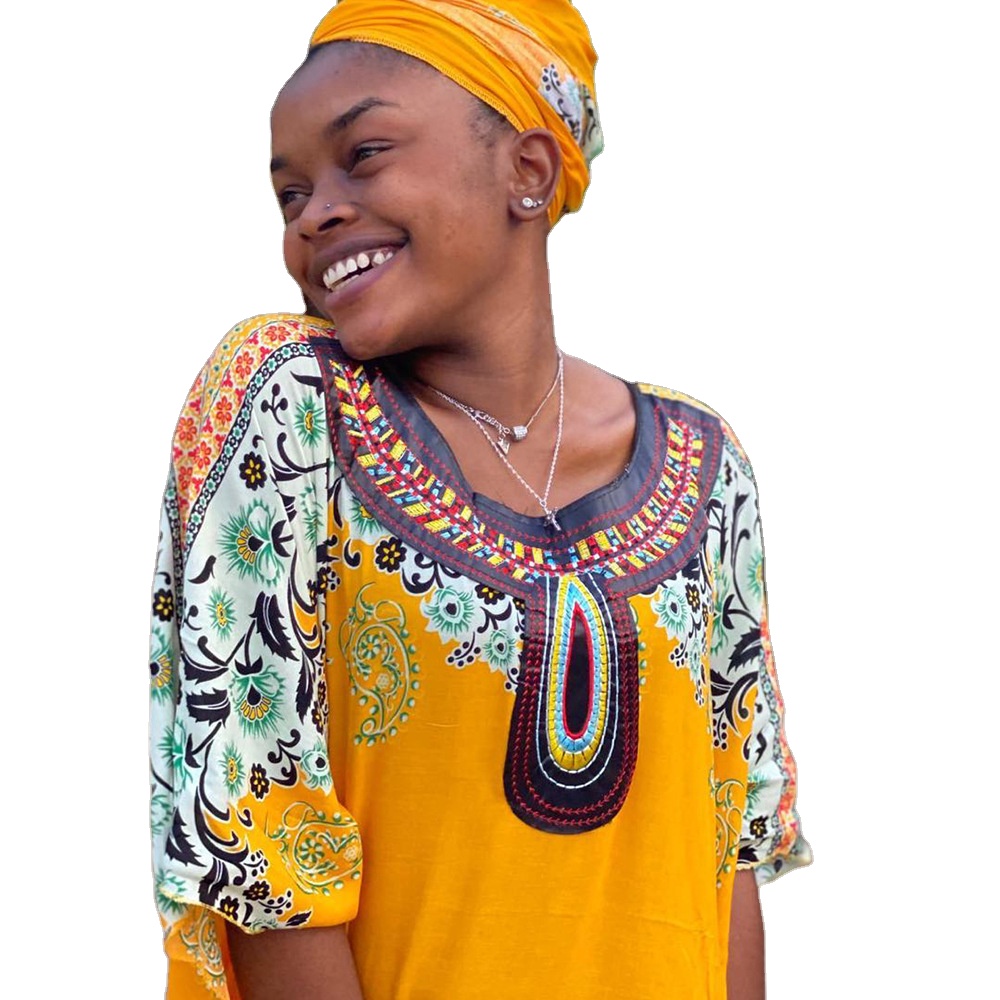 Matchyou arabic dress robe islamique kaftan african dresses for women wear africa clothing rayon