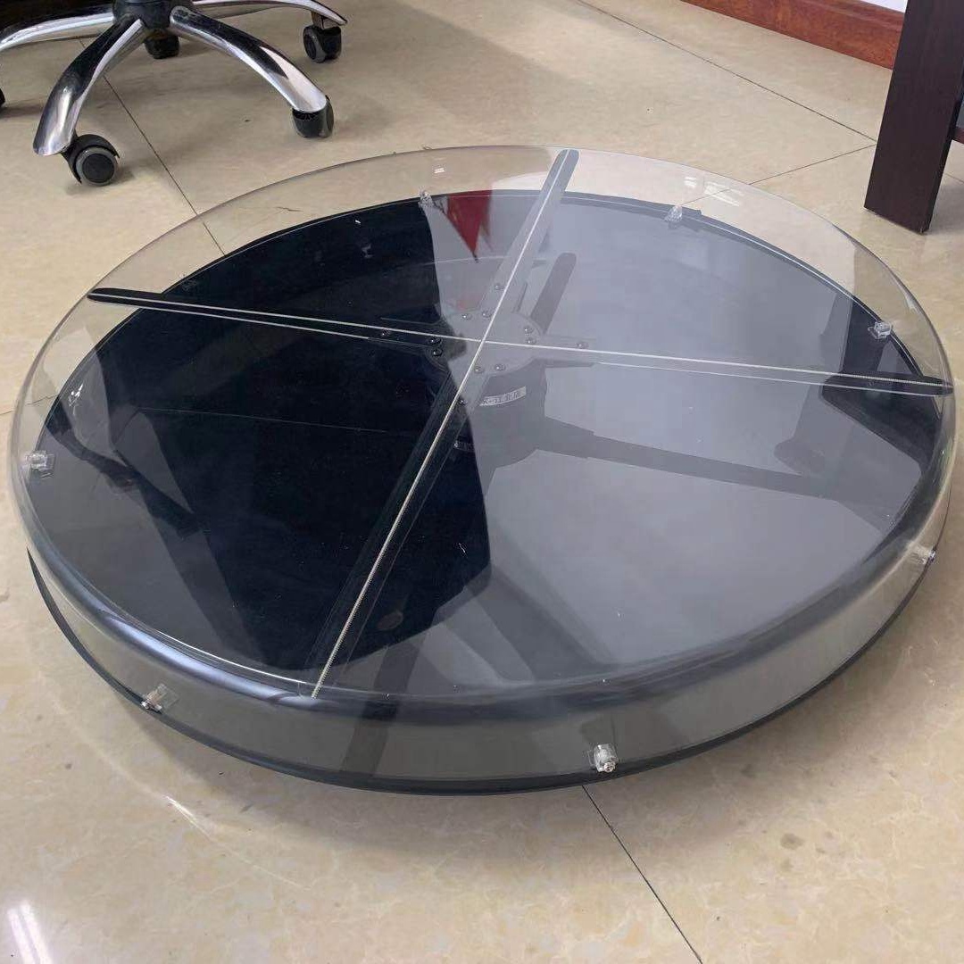 Factory price 65cm/70cm 3D Holographic Fan Acrylic Protective Cover with 3D led fan display