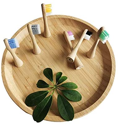 Eco-Friendly Bamboo Charcoal Oral B Sonic Care Electric Dual Toothbrush Heads Replacement