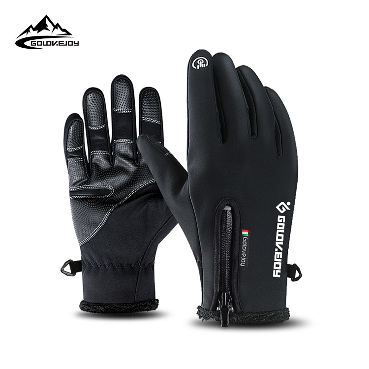 GOLOVEJOY DB03 New Fashion Winter Fleece Cycling Touch Screen Gloves Waterproof Windproof Skiing Outdoor Warm Sports Gloves