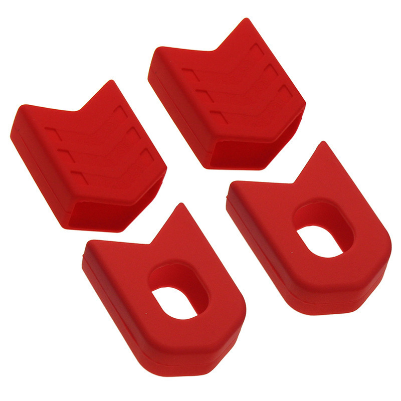 Silicone crank cover for bicycle