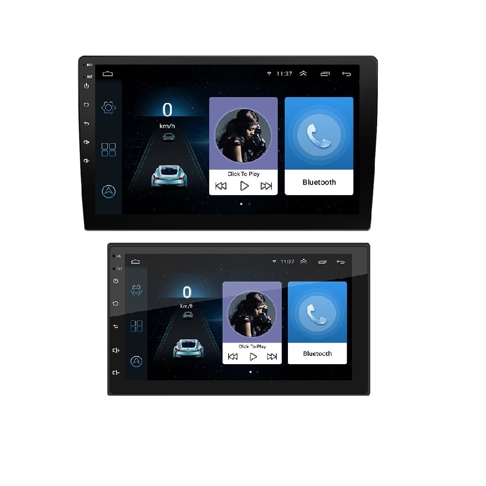 Автомагнитола 2 Din на Android 9,1, мультимедийный проигрыватель с GPS, 2 Din, 2.5D универсальная для Volkswagen, Nissan, Hyundai, Kia, toyota, LADA, Ford