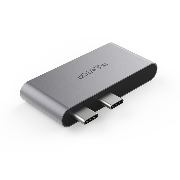 Pulwtop новые алюминиевые 1 HD порты 1 USB 3,0 порты USB-C концентратор 3 в 1 концентратор