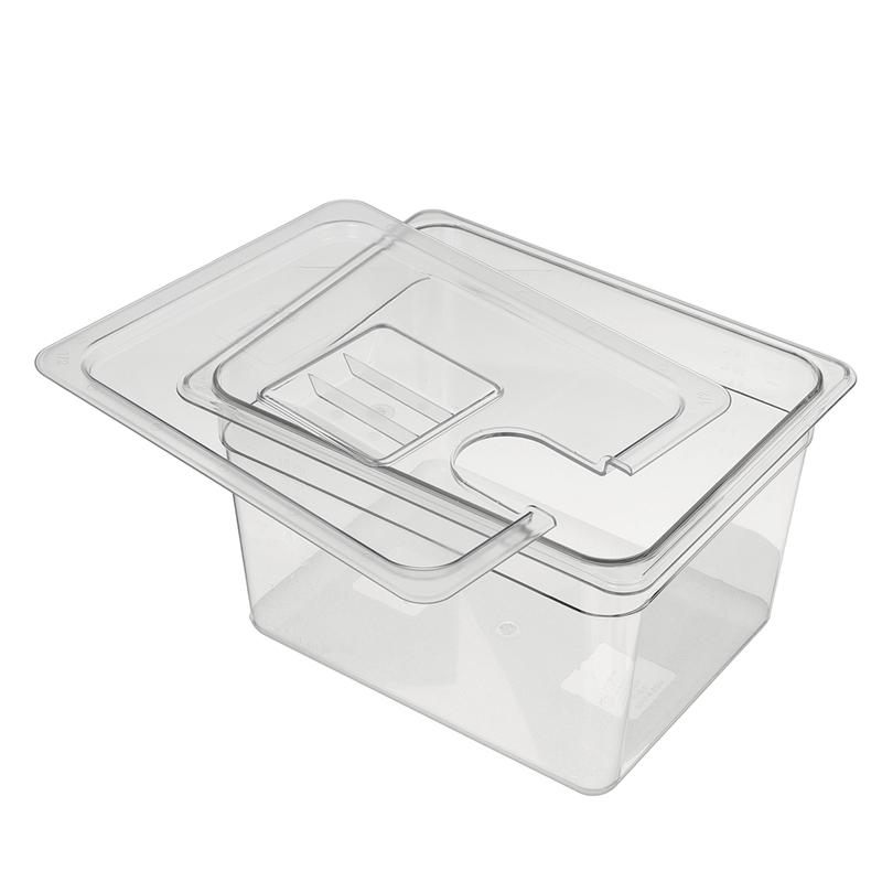 Sous Vide Container Steak Machine with Lid 11L/12QT Water Tank Bath for Circulator Sous Vide Culinary Immersion Slow Cooker