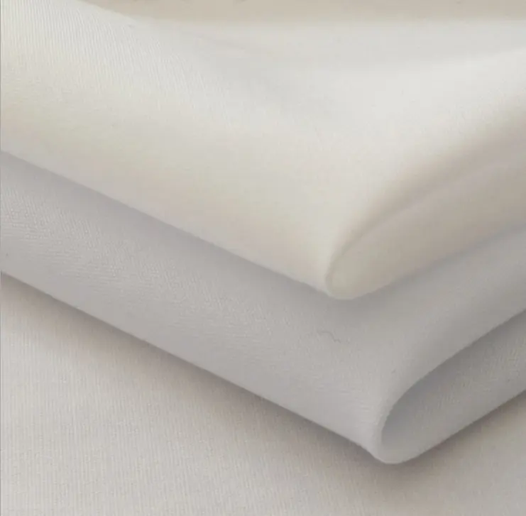 A4 white bleached polyester cotton 90/10 fabric trueran