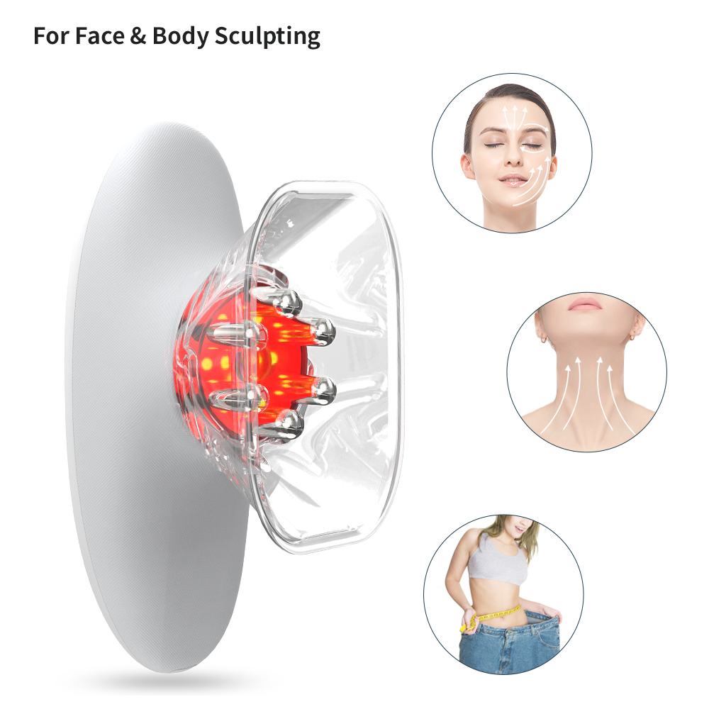 Electric Slimming Machine Device Red Light Vacuum Body Sculpt Therapy Anticellulite Lipo Massage Hand Anti Cellulite Massager
