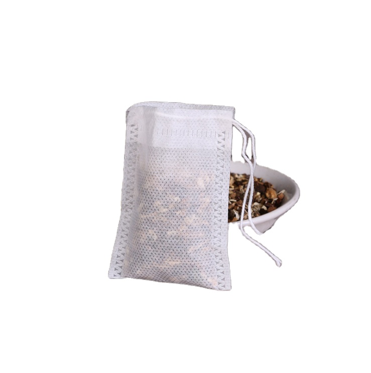 Customized Size Chinese Herbal Medicine Foot Bath Tea Bath Drawstring Non-woven Fabric Filter Bag