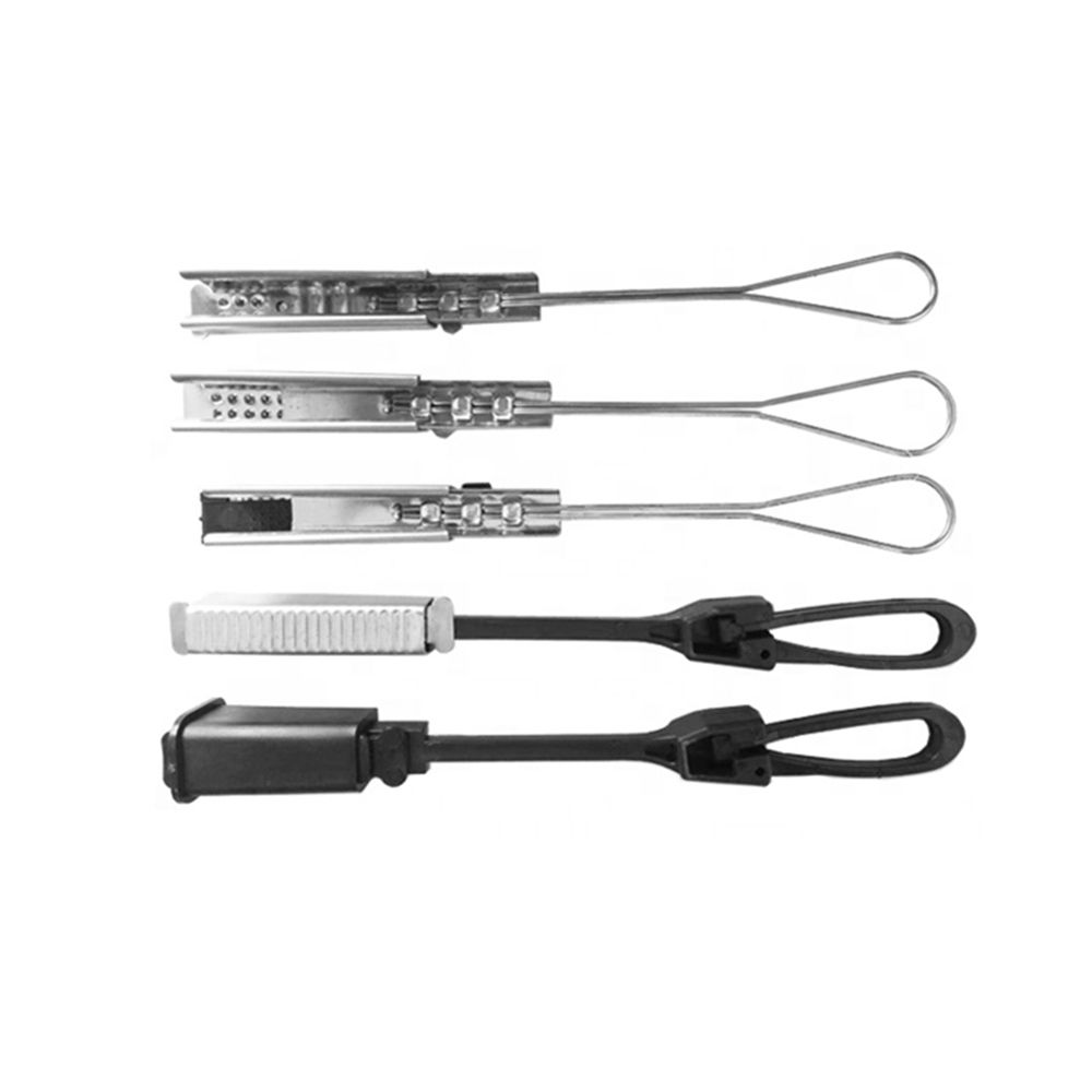 Нержавеющая сталь волокна падения зажим для проволоки S крюк FTTH мышечный зажим для приготовления пищи на воздухе