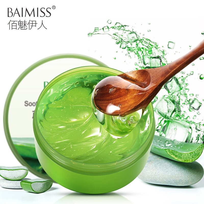 BAIMISSHot продажа private label натуральный уход за кожей Увлажняющий Успокаивающий Гель Алоэ Вера с 100% чистого алоэ вера гелем преимущества