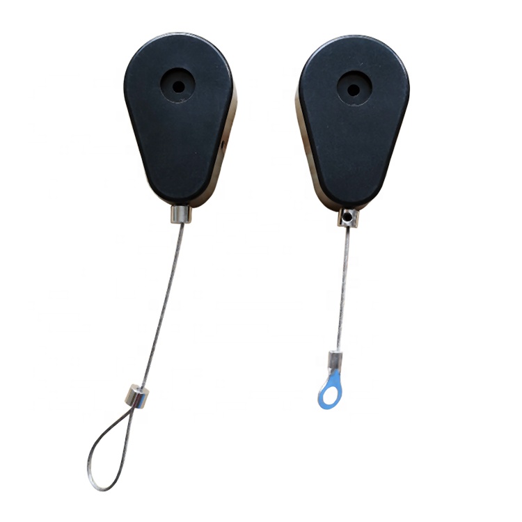 Antirobbery Security Pull Box For Products Display, Antitheft Retractable Pullbox Recoiler Cable Tether Pull Reels