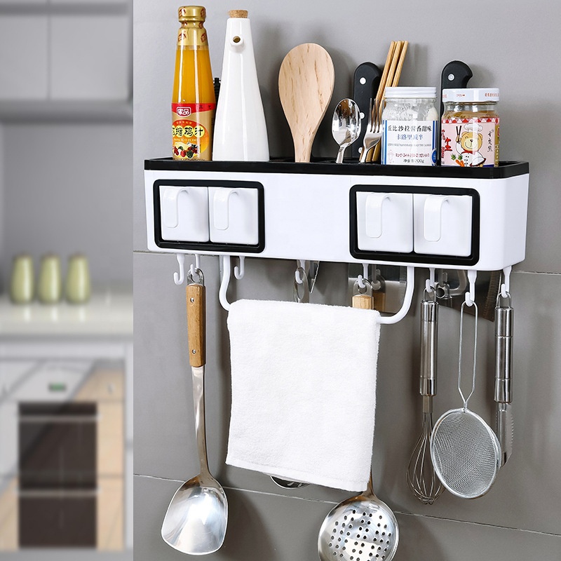 Wall Mounted Knife Holder, Kitchen Organizer for Utensil, Kitchen Tool Organizer