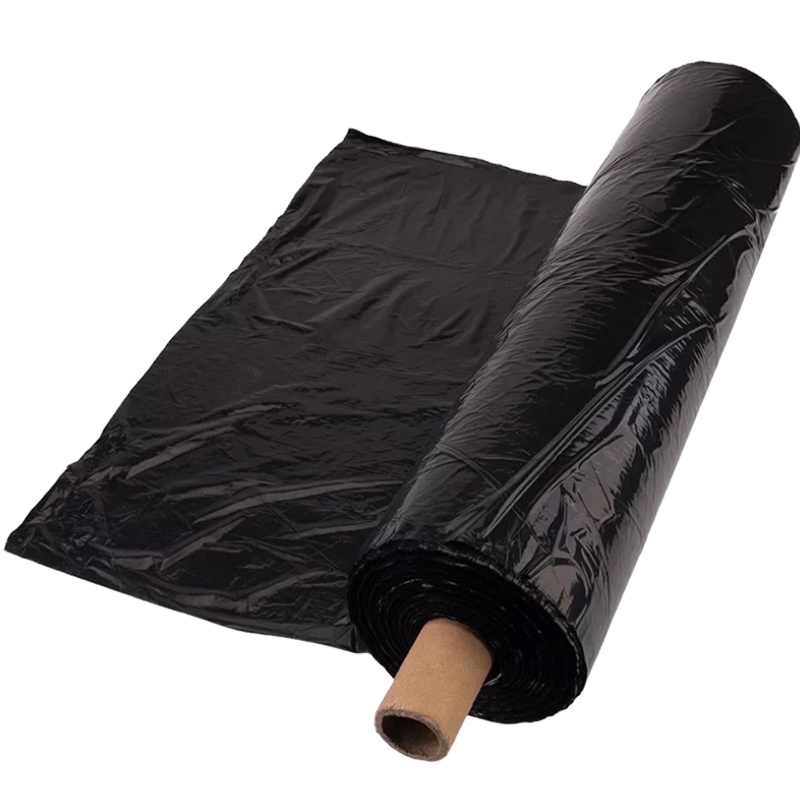Factory supply Biodegradable Black Plastic Mulch Film mulching agricultural