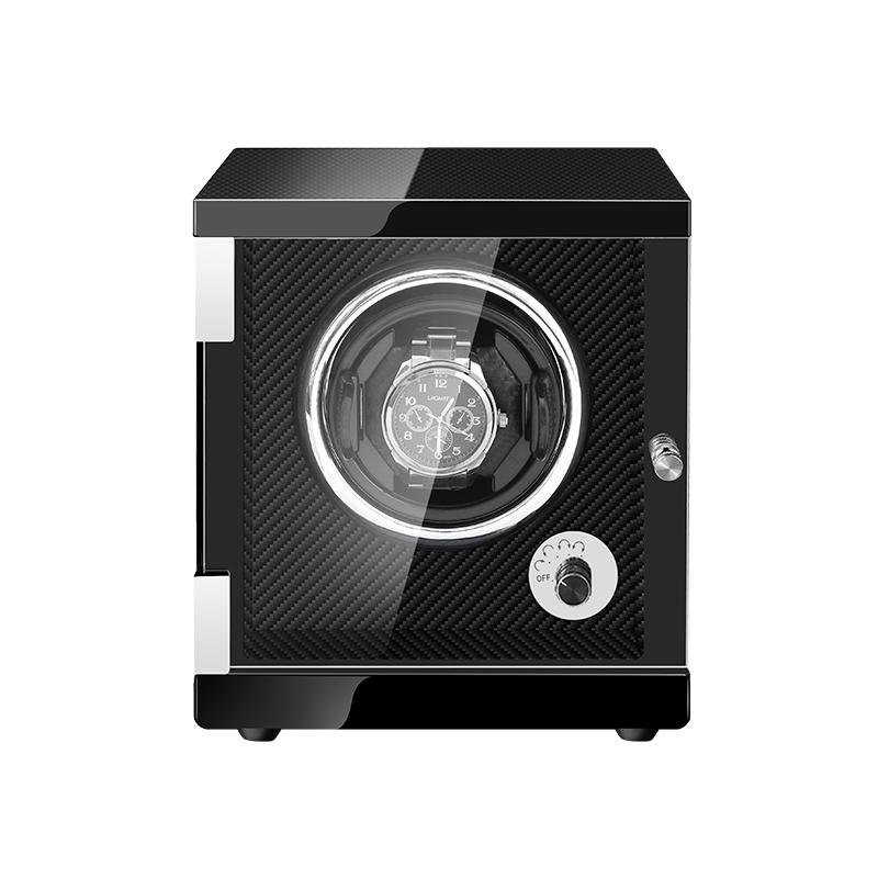 High quality Glass luxury mechanical automatic watches box display packaging Watch Winder shaker