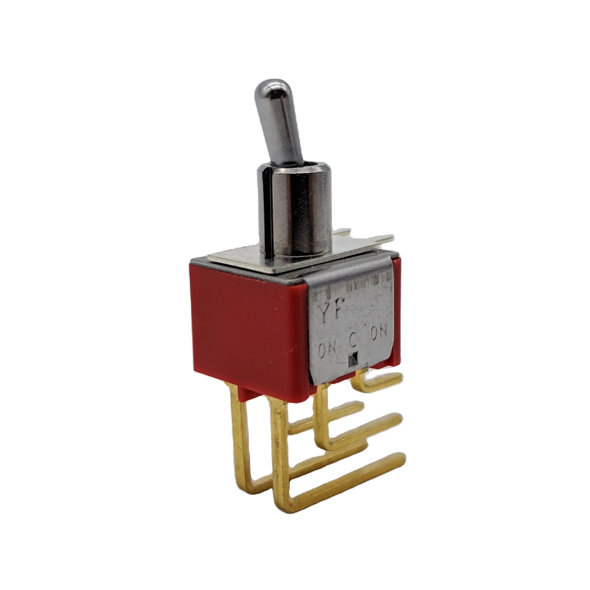 can be customized machine tool Two gears with front bent feet 125v toggle switch mini toggle switch flat toggle switch