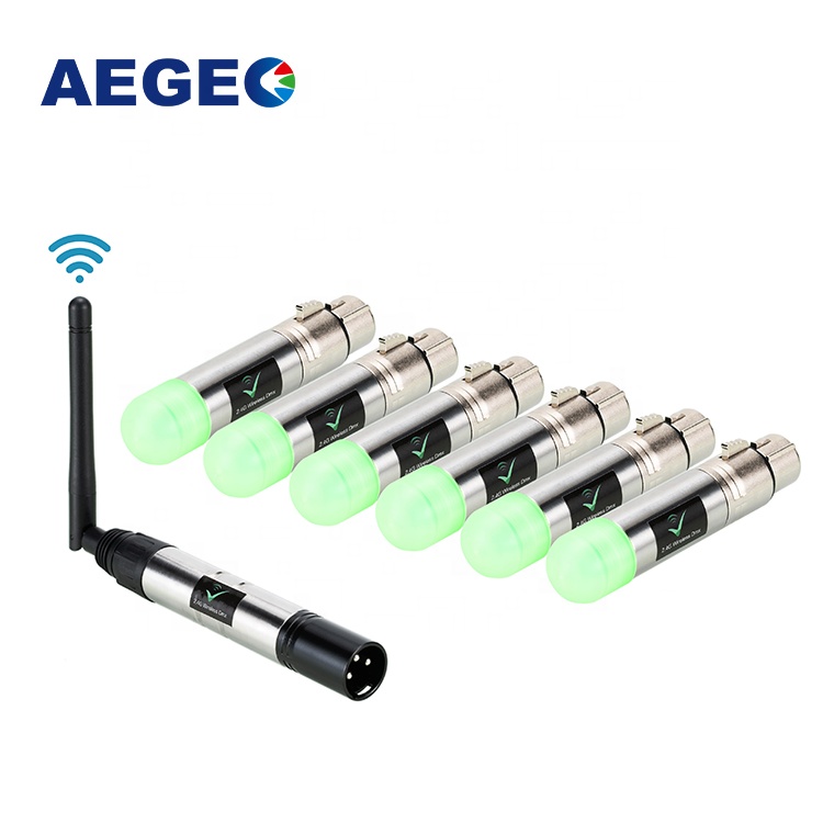 2,4g беспроводной dmx512 сигнал Отправитель led свет приемный передатчик приведенный в действие приемник для продажи