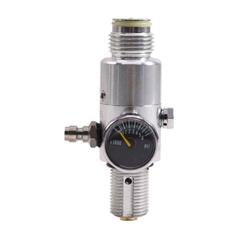Новый Airsoft Пейнтбольного ружья PCP гПа 4500psi сжатого воздуха регулятор выход давление 1800psi бак M18 * 1,5