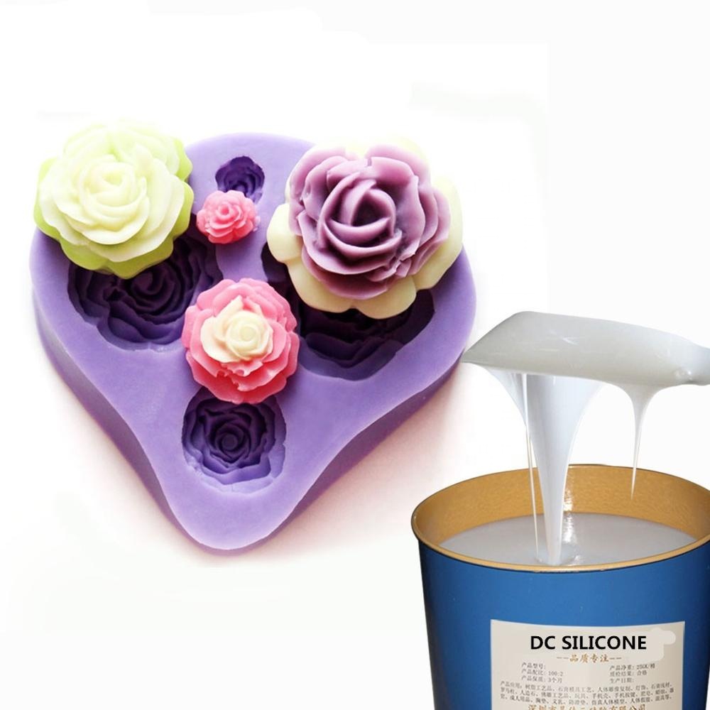 2021 New product RTV-2 Platinum cure silicone rubber part a part b for soap mold making