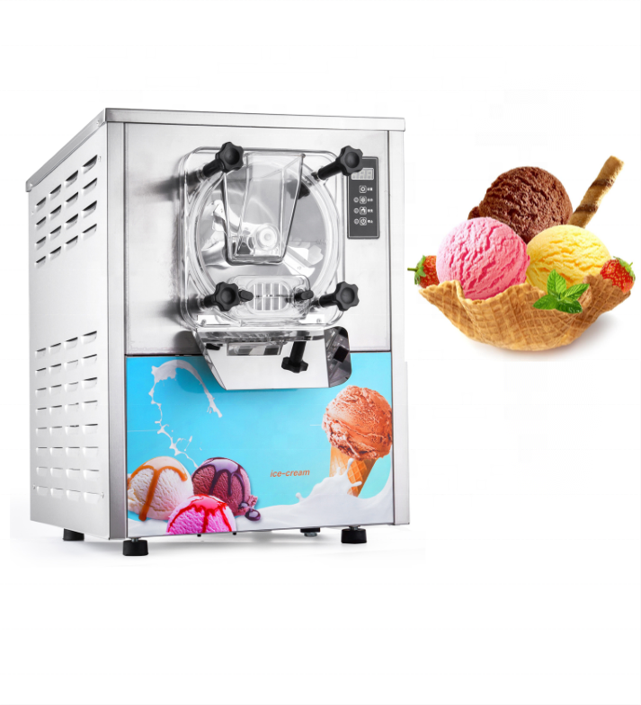 Hot sale commercial gelato batch freezer hard ice-cream making machine maker hard ice cream machine