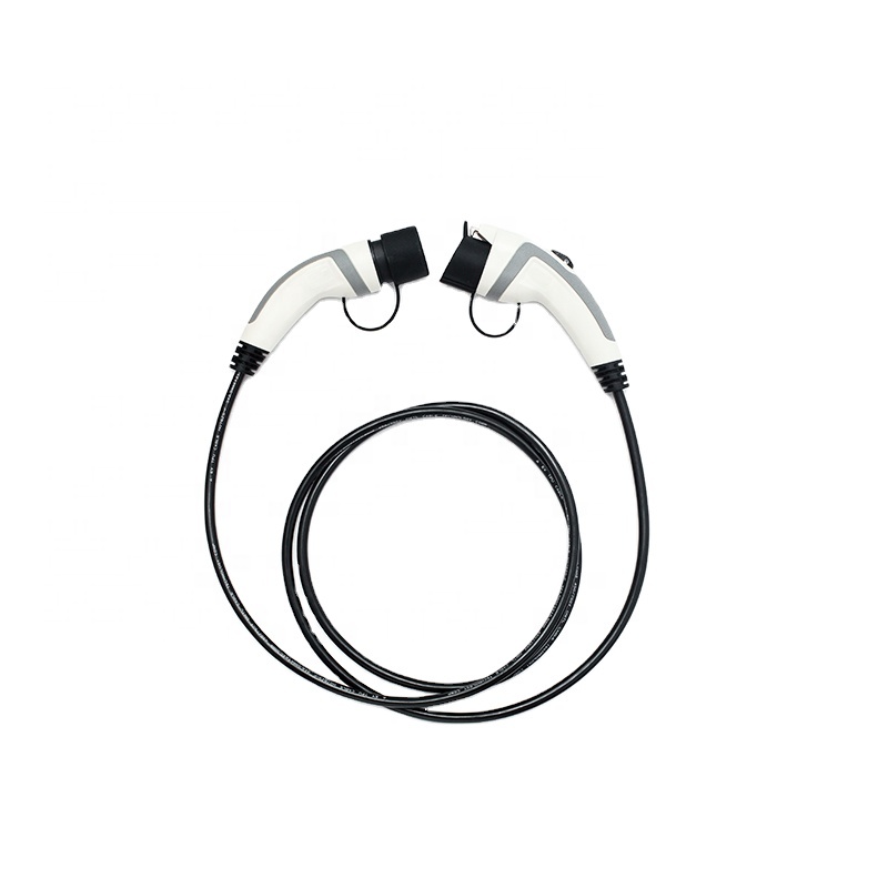 16A Female Type1 to Type 2 Male Mode3 Cable EV Charging Cable Mennekes Type 2 to Type 1 standard mobile ev charger with cable