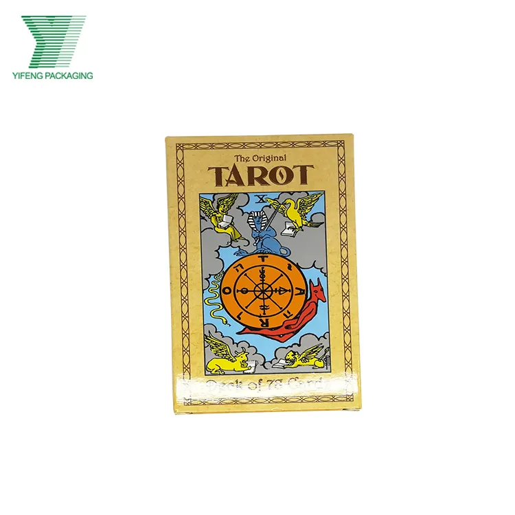 Wholesale High Quality Customized Personalized Paper Playing Cards Oracle Card Tarot Card Deck Rider Strange Tarot