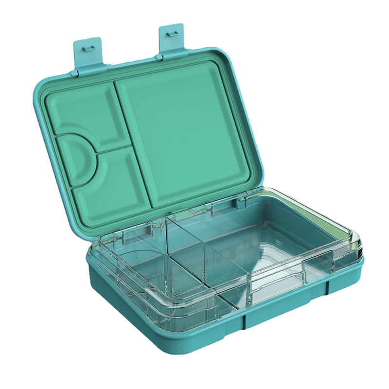 Custom Food Grade BPA Free Silicone Kids Food Storage Box Leak-proof Salad Silicone Lunch Box Safe & Hygienic