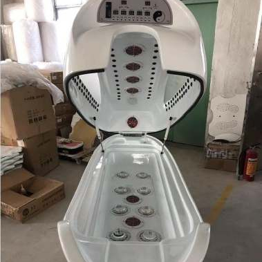 Wholesale Good Price Hot product 3 in 1 LED Light Spa Capsule + Hydrotherapy Water Massage bed + Wet Steam Sauna Chamber spa