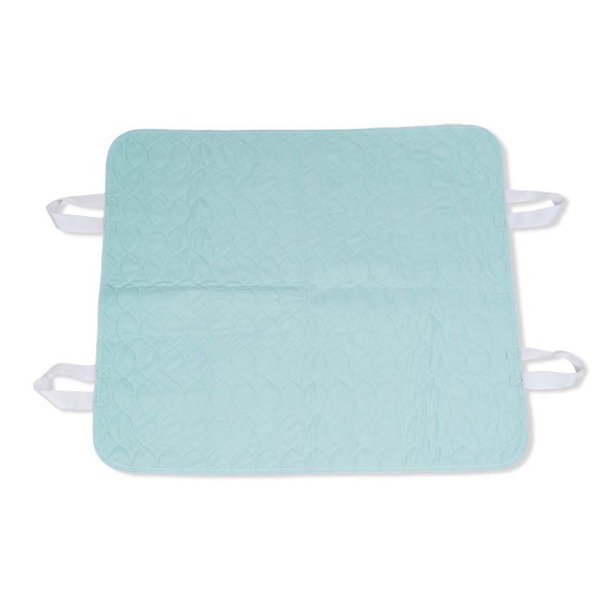 Waterproof reusable incontinence pads with straps for women