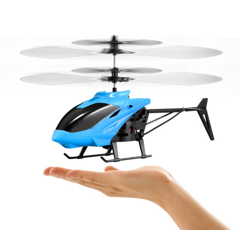 Оптовая продажа светодио дный Летающий инфракрасный датчик Rc Вертолет Игрушки Волшебное радио управление сказочные игрушки для детей подарок
